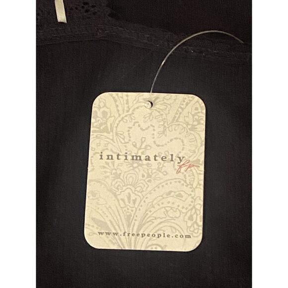 Free People Intimately Only You Tank Bundle Sz XS Black Gray Ribbed Feminine - Picture 6 of 9